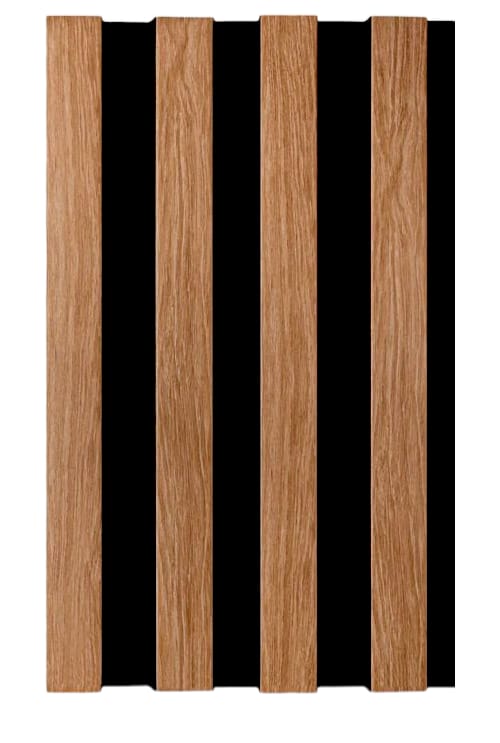 WALL PANEL (LAMBRÍN) MADERA NEGRO PIEZA