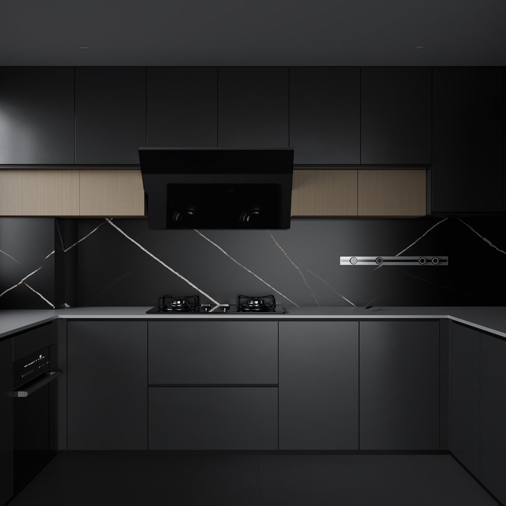 MÁRMOL PVC NEGRO