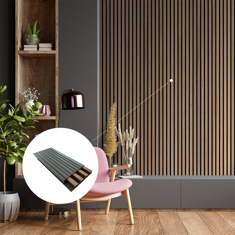 WALL PANEL (LAMBRÍN) MADERA NEGRO PIEZA